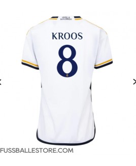Günstige Real Madrid Toni Kroos #8 Heimtrikot Damen 2023-24 Kurzarm